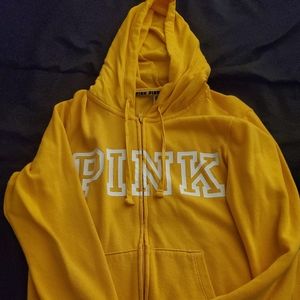 Vs pink yellow jacket